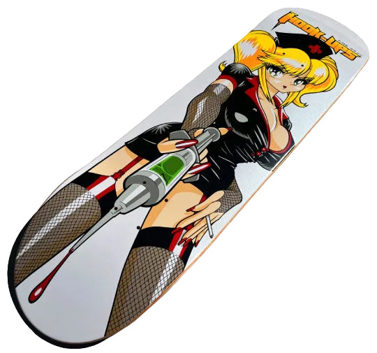 Hook-Ups Nurse Natsuki Skateboard Deck 8.5"