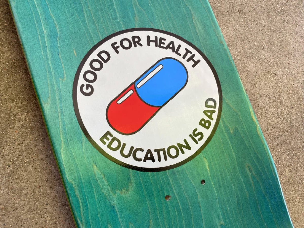 Hook-Ups Jeremy Klein Neo Tokyo Skateboard Deck 8.5" top graphic