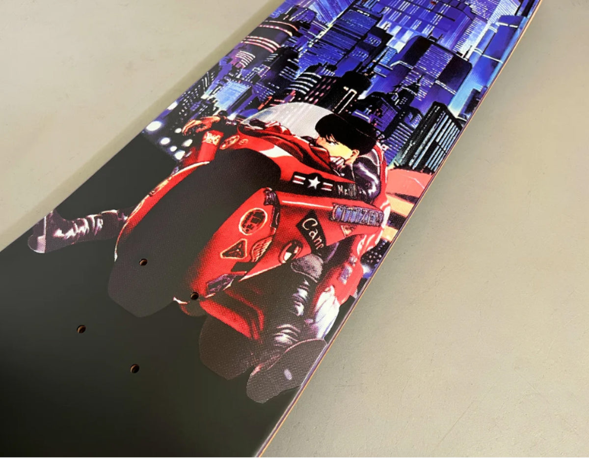 Hook-Ups Jeremy Klein Neo Tokyo Skateboard Deck 8.5" graphic