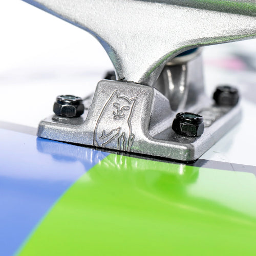 Rip N Dip Nermal Complete Skateboard Green/Blue 8.25"
