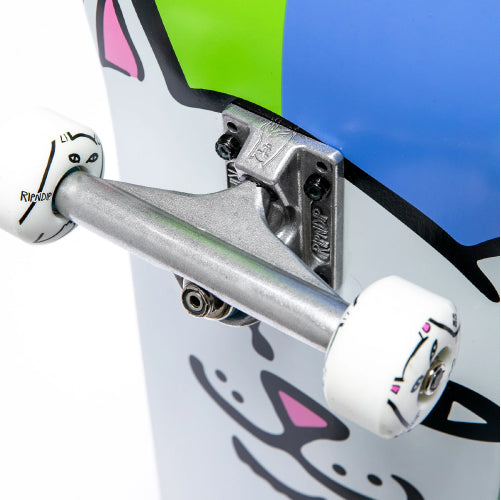 Rip N Dip Nermal Complete Skateboard Green/Blue 8.25"