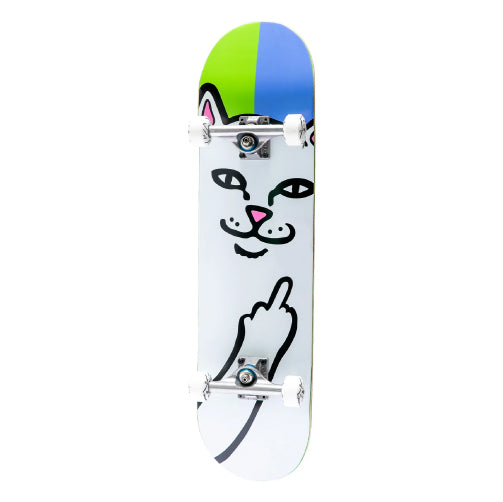 Rip N Dip Nermal Complete Skateboard Green/Blue 8.25"