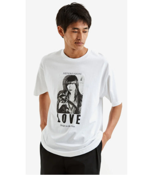 Fucking Awesome Neverending Love Tee - White