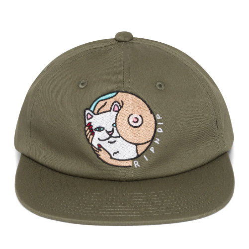 Rip N Dip Must Be Nice Boobies Snapback Hat - Light Forrest