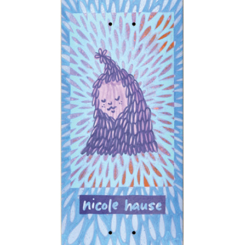 Real Nicole Echoes True Fit Skateboard Deck 8.25" graphic