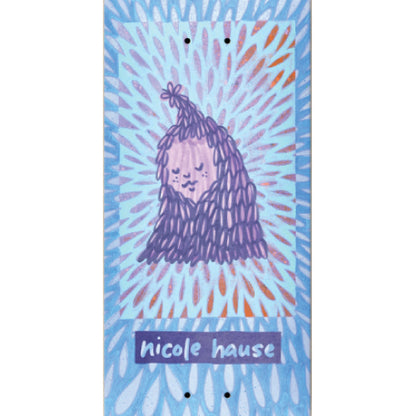 Real Nicole Echoes True Fit Skateboard Deck 8.25" graphic