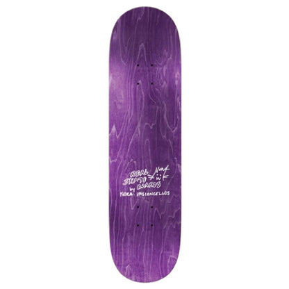 Real Nicole Echoes True Fit Skateboard Deck 8.25" top