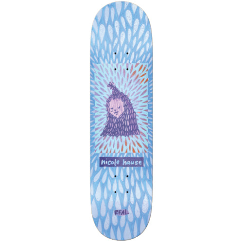 Real Nicole Echoes True Fit Skateboard Deck 8.25" full