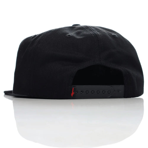 Deathwish Night Hike Snapback Hat - Black