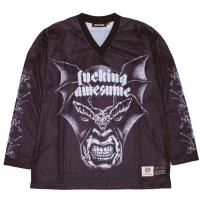 Fucking Awesome Nightmare Hocky Jersey - Black