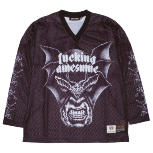 Fucking Awesome Nightmare Hocky Jersey - Black