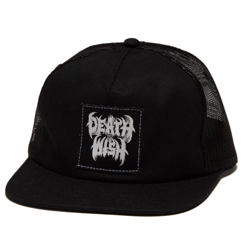Deathwish Nightrider Trucker Snapback Hat - Black