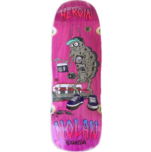 Heroin Nolan Bug Skateboard Deck 10.4"