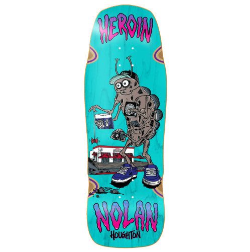 Heroin Nolan Bug Skateboard Deck 10.4"
