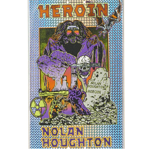 Heroin Nolan Hellscape Skateboard Deck Holographic 9.5"