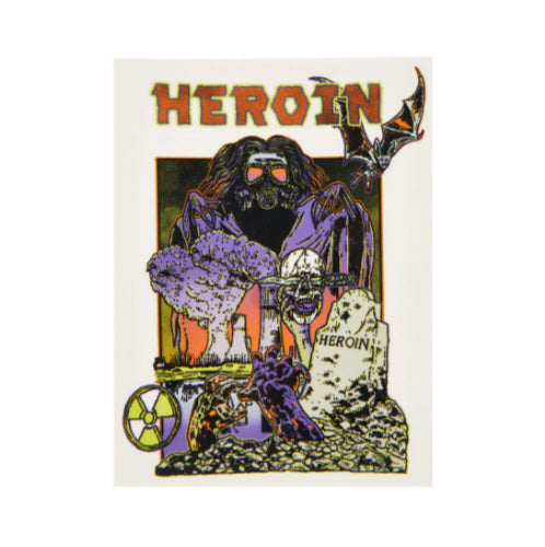 Heroin Shelloween Stickers - Individual