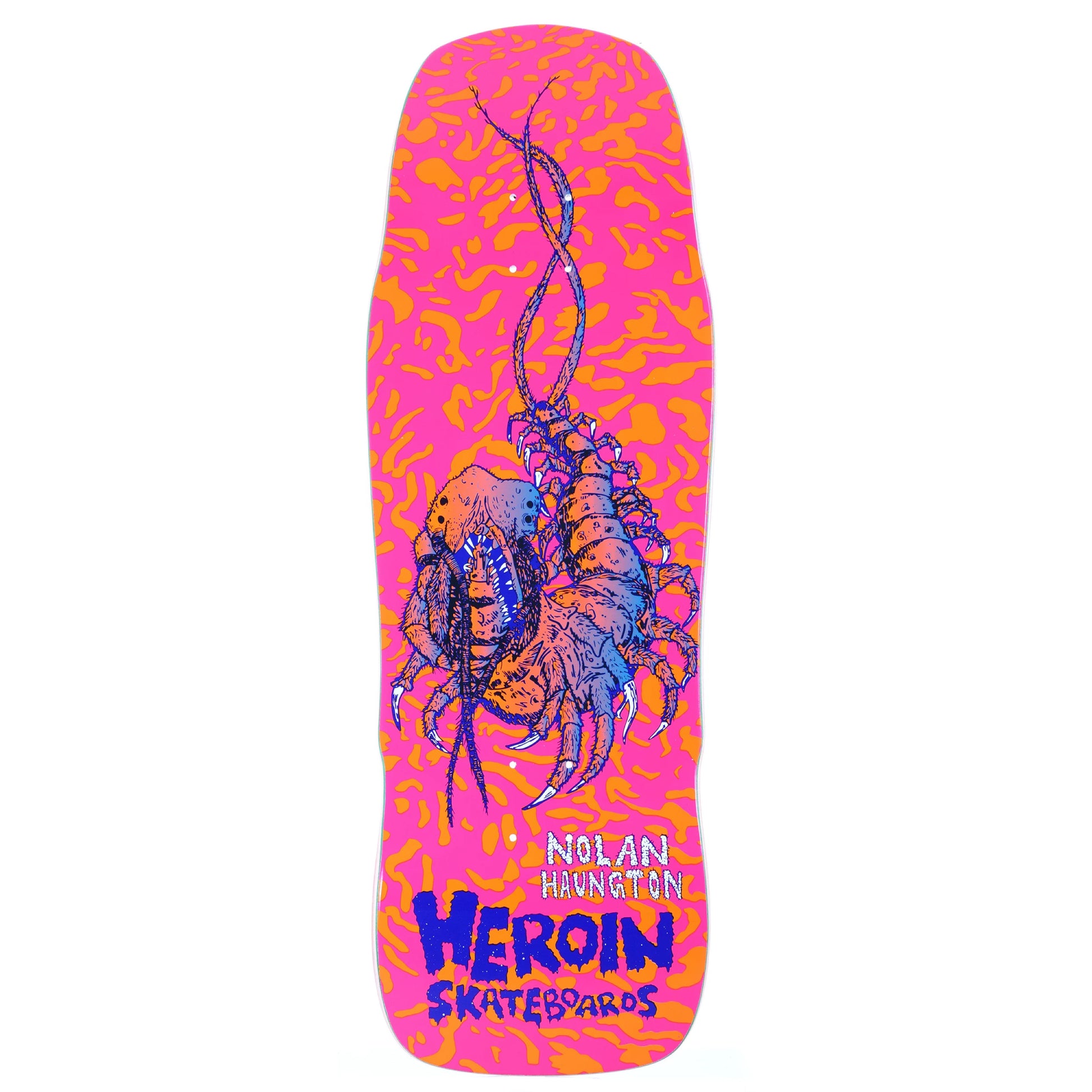 Heroin Nolan Knock Off Skateboard Deck 10.25" full