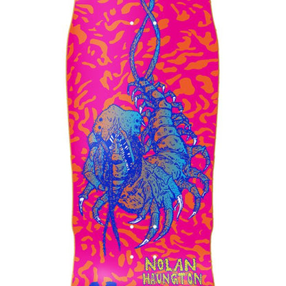 Heroin Nolan Knock Off Skateboard Deck 10.25" graphic