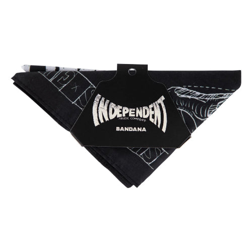 Independent Bratrud Notebook Bandana - Black/White packaging