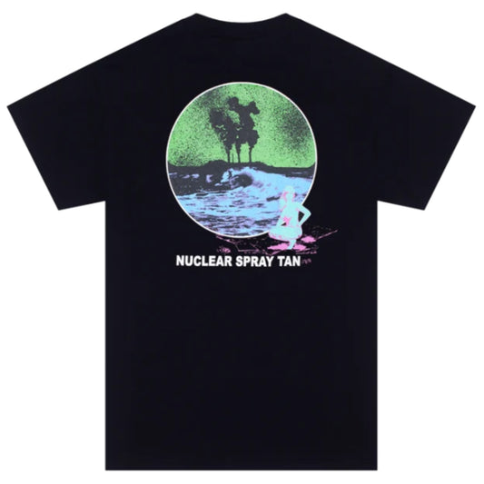 Hockey Nuclear Spray Tan Tee black back