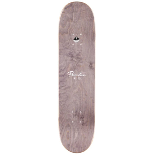 Primitive Nuevo Script Skateboard Deck 7.75" top