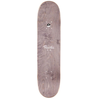 Primitive Nuevo Script Skateboard Deck 7.75" top