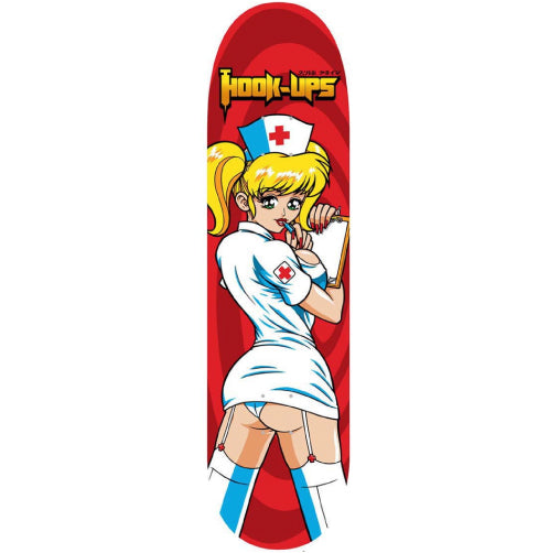 Hook-Ups Nurse Angel Skateboard Deck 8.25"