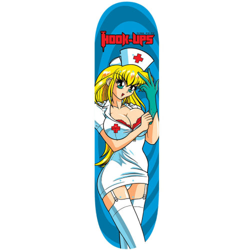 Hook-Ups Nurse Daisy Skateboard Deck 8.25"