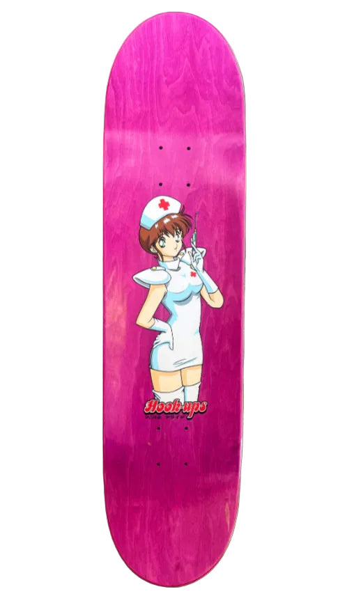Hook-Ups Nurse Girl Natsume Skateboard Deck 8.25" top