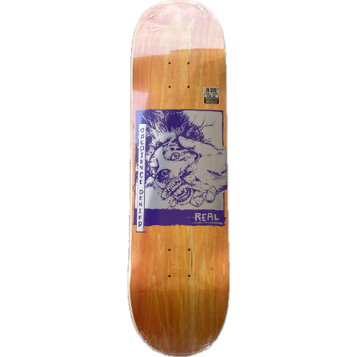 Real Obedience Denied True Fit Skateboard Deck 8.25"