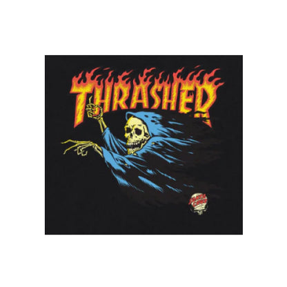 Thrasher X Santa Cruz O'Brien Reaper Tee - Black