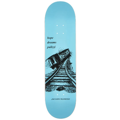 Jacuzzi Pulizzi Off The Rails EX7 Skateboard Deck 8.375"