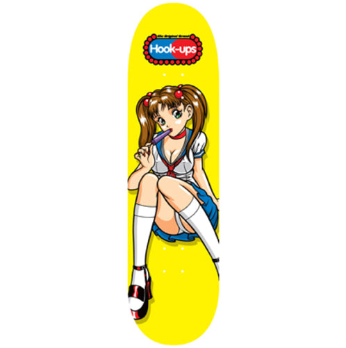 Hook-Ups OG Popsicle Girl Skateboard Deck 8.5"