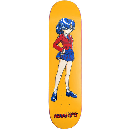 Hook-Ups 30 Years OG School Girl Skateboard Deck 7.5" full