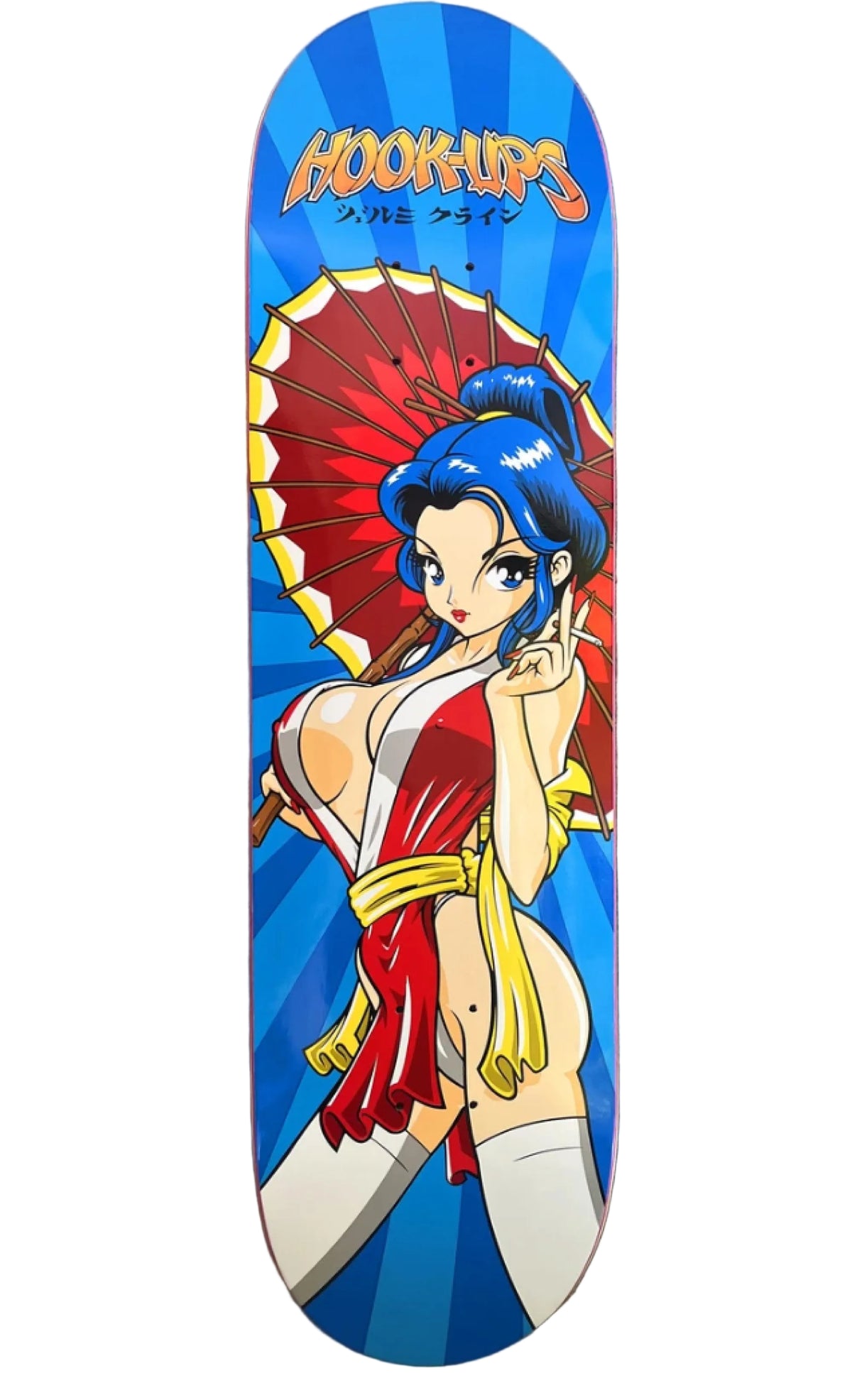 Hook-Ups OG Geisha Skateboard Deck 8.25" photo full
