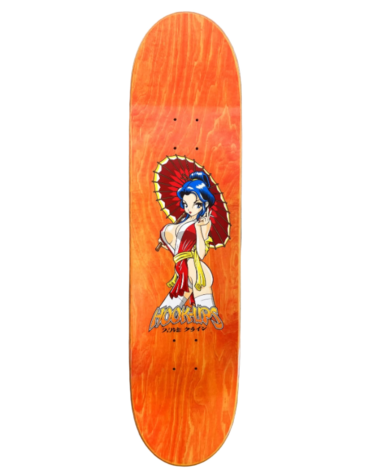 Hook-Ups OG Geisha Skateboard Deck 8.25" top full