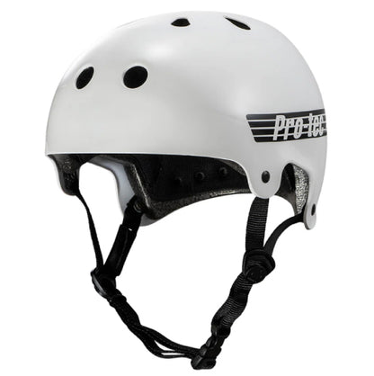 Pro-Tec Old School Certified Skate Helmet - Gloss White