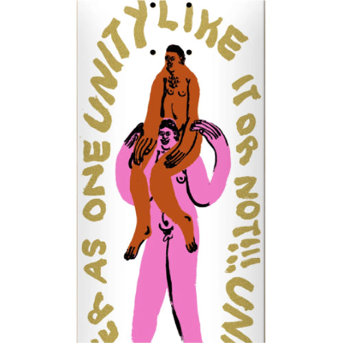 Unity On Top True Fit Skateboard Deck 8.06" graphic