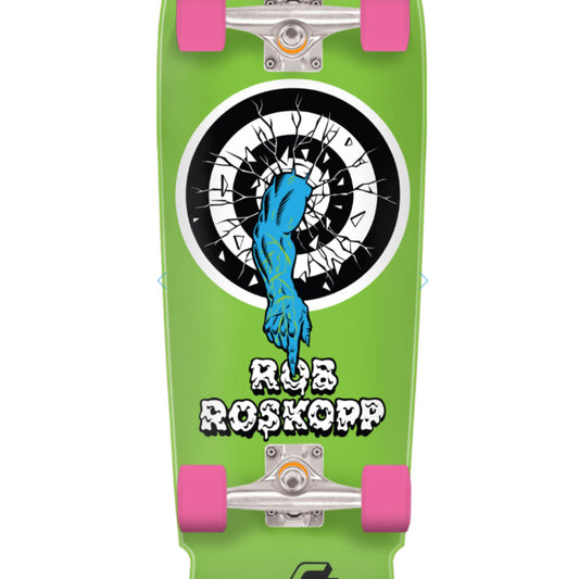 Santa Cruz Roskopp One Shaped Cruiser Complete 31.4" graphic