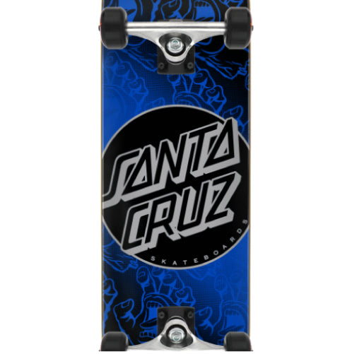 Santa Cruz Other Dot Hands Complete Skateboard 8.25" graphic