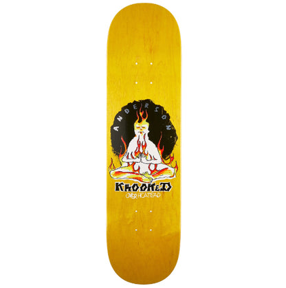 Krooked Anderson Overheated Skateboard Deck Assorted 8.38"