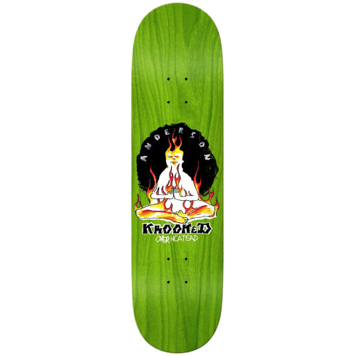 Krooked Anderson Overheated Skateboard Deck Assorted 8.38"