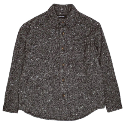 Fucking Awesome Herringbone Heavyweight Flannel Overshirt - Black