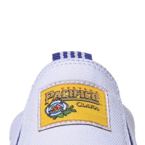 Lakai X Pacifico Owen VLK Shoe - White/White Canvas