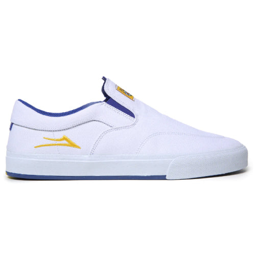 Lakai X Pacifico Owen VLK Shoe - White/White Canvas