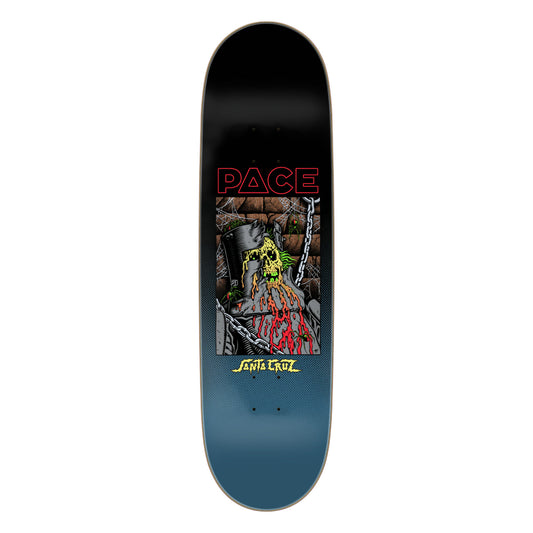 Santa Cruz Pace Dungeon Skateboard Deck 8.7" full