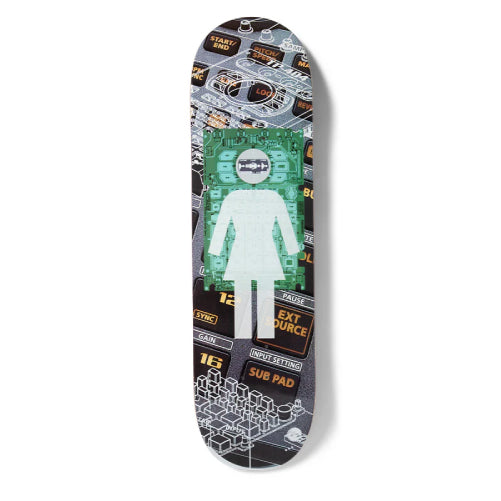 Girl Pacheco TP404 Skateboard Deck 8.375"