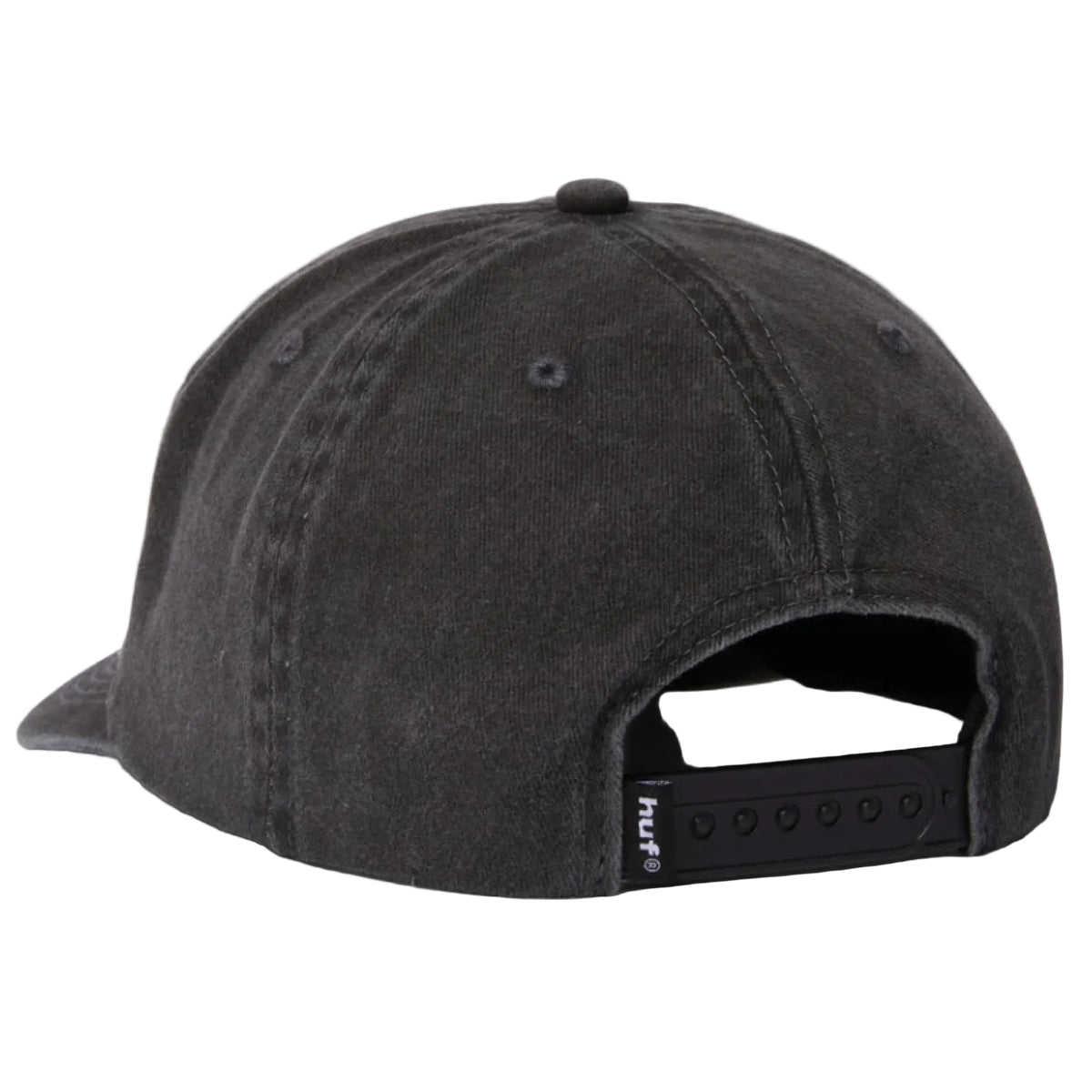 HUF Pacific Wash 5-Panel Snapback Hat - Washed Black back