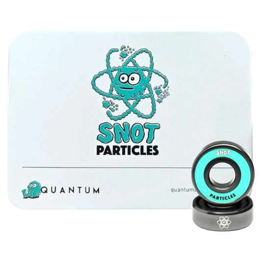 Quantum X SNOT Wheel Co. Particles Metallics Series Skateboard Bearings