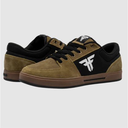 Fallen Patriot Skate Shoe - Olive/Black/Gum Cupsole